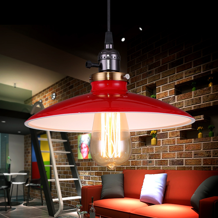 美式工业酒吧咖啡厅复古创意个性阁楼书房LOFT风格UFO吊灯