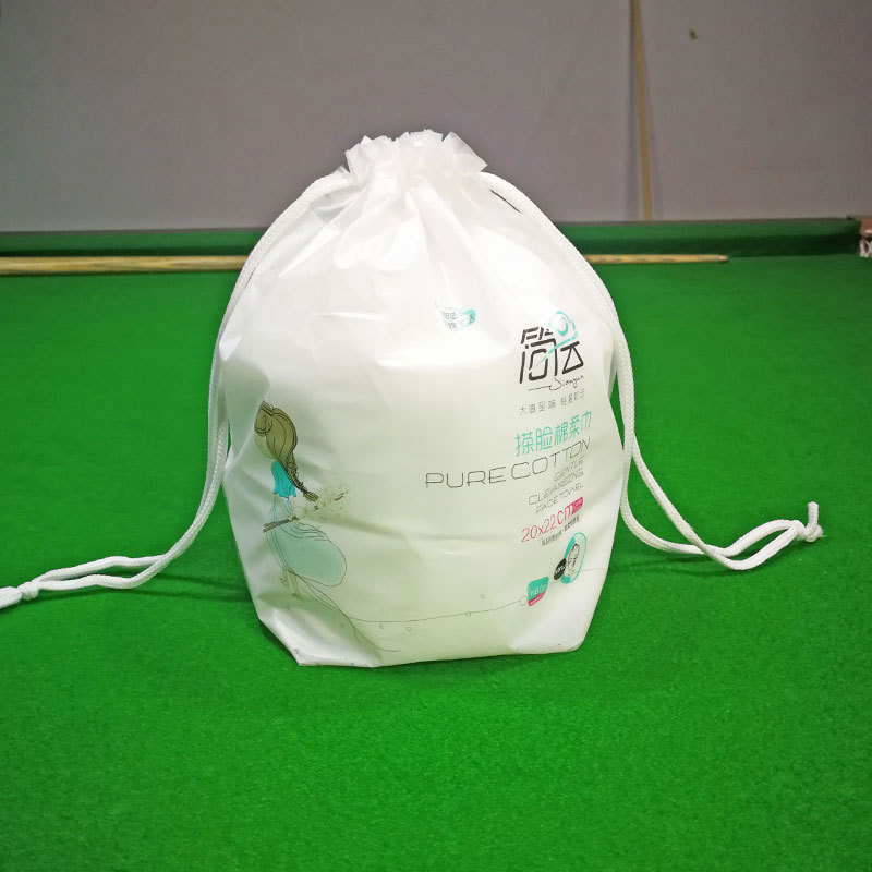 Sophie Li Same item Manufactor Scrub cosmetology Cleansing towels Packaging bag transparent Bundle pocket ITO Packaging bag