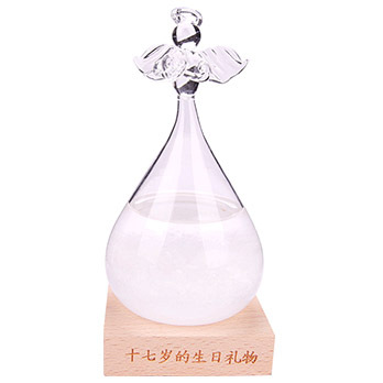 Ángel tormenta botella pronóstico del tiempo botella decoración creativa Regalo de Cumpleaños regalo masculino para novia amante regalo de boda