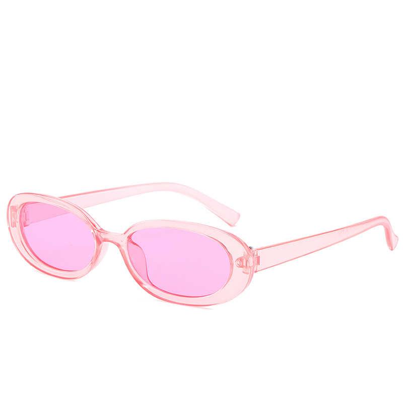 Nuevo personalizado pequeño marco gafas de sol hombres y mujeres vaca color luz y cómodo gafas de sol transfronteriza venta rápida gafas 5192