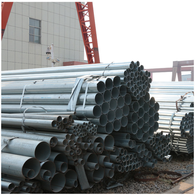 泰安镀锌焊管 钢结构用镀锌焊管 Q235B规格多 随车附带质保书