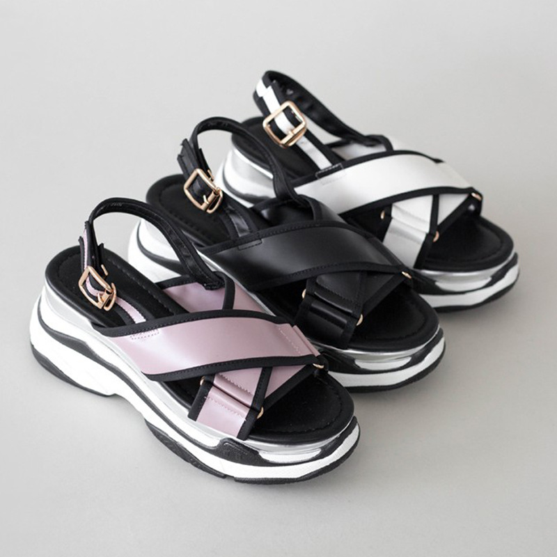 Chaussures été pour femme en Caoutchouc - Ref 3346083 Image 4