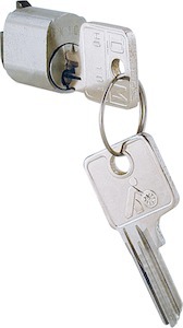 带有 2 把钥匙的锁筒 154