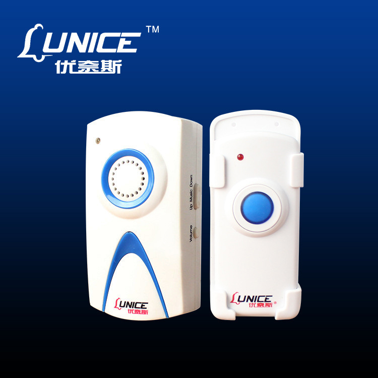 厂家供应一拖一门铃无线遥控叮咚门铃电子遥控门铃家用无线门铃