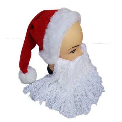Christmas hat Santa Claus Hat wholesale Christmas festival decorate beard Hat scene decorate Christmas hat