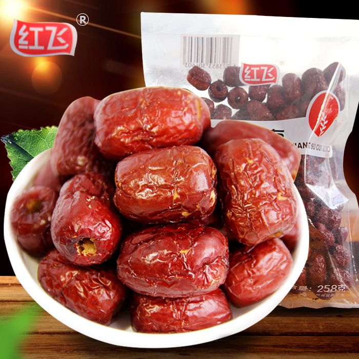 香酥脆枣 无核脆枣 脆枣无核 新疆特产新疆红枣嘎嘣脆枣