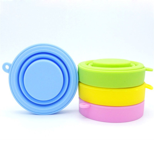 Silicone collapsible cup travel mini retractable water cup mouthwash cup menstrual cup storage cup outdoor sports water cup