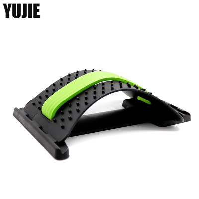 厂家批发腰椎牵引 腰椎矫正器腰部按摩器拉伸按摩器家用调节腰靠