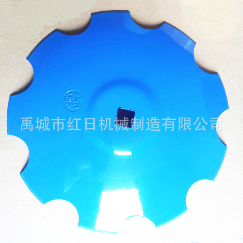 犁耙片  锰钢圆盘犁片   缺口耙片厂家   560直径驱动圆盘犁片