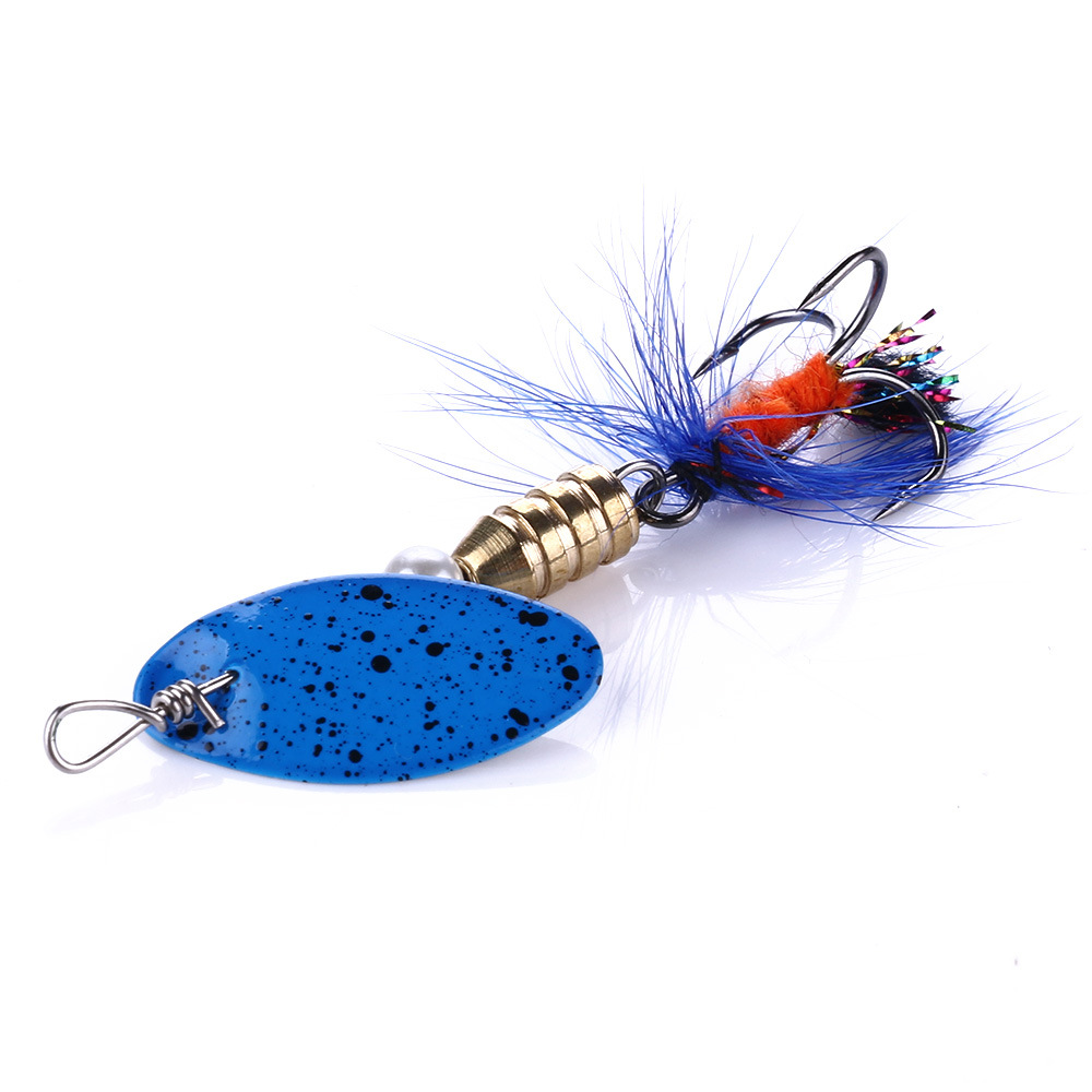 Title 3, Metal Road Sub Rotating Sequin Fake Bait, Attra...