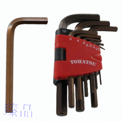 公制六角板手、公制六角板手組MHSSK、SM-030-9