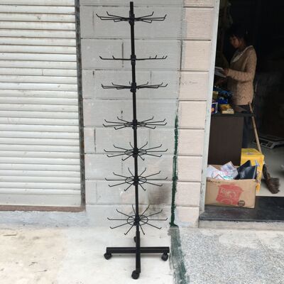 手鏈吊墜項鏈飾品展示架圓形旋轉展架 義烏廠家直銷