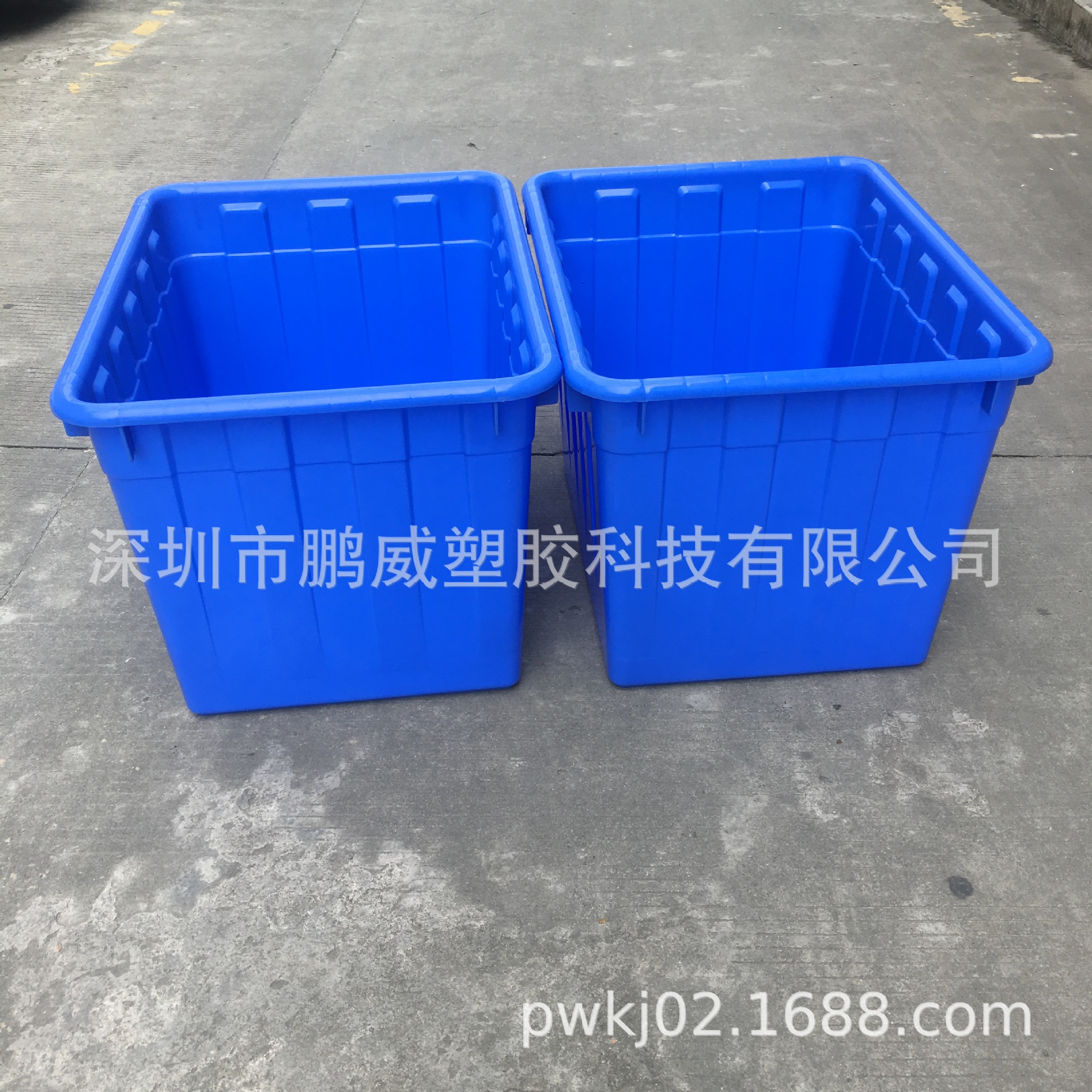 供应天津服装厂带轮胶箱 塑胶防滑车间中专箱 3寸轮子运输定制箱