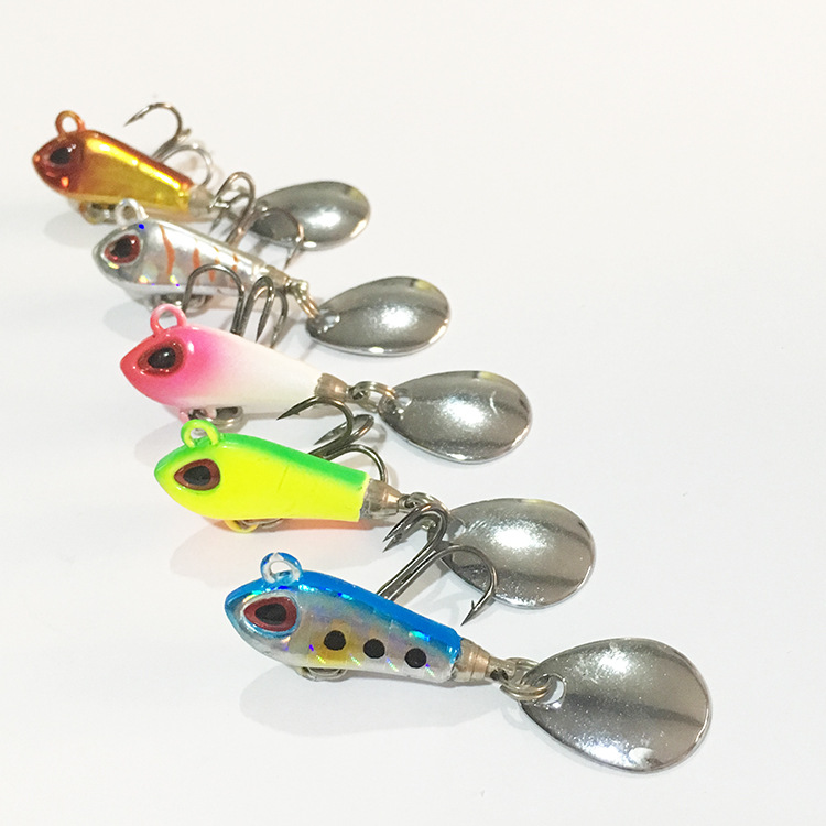 Metal Blade Baits Spinner Baits Fresh Water Bass Swimbait Tackle Gear