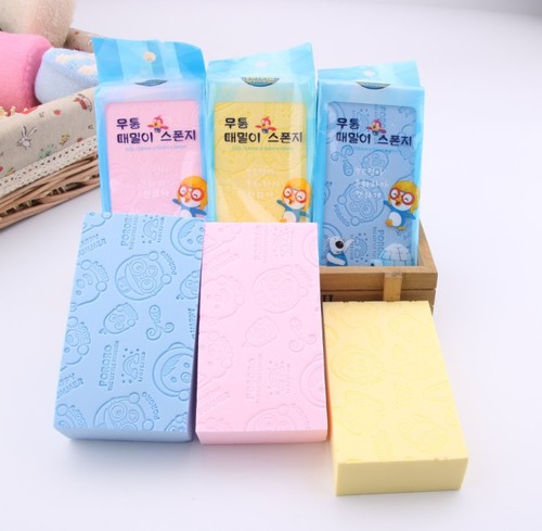 New Product Baolulu Children's Bath Sponge Back Scrubber Bath Towel Baby Shower Bath Mud Remover Dropshipping One Piece