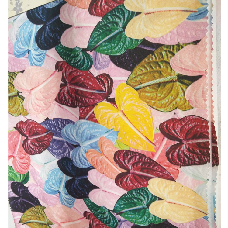 厂家直销高清销数码印花 全棉热升华转印 可来样布料印花加工|ms