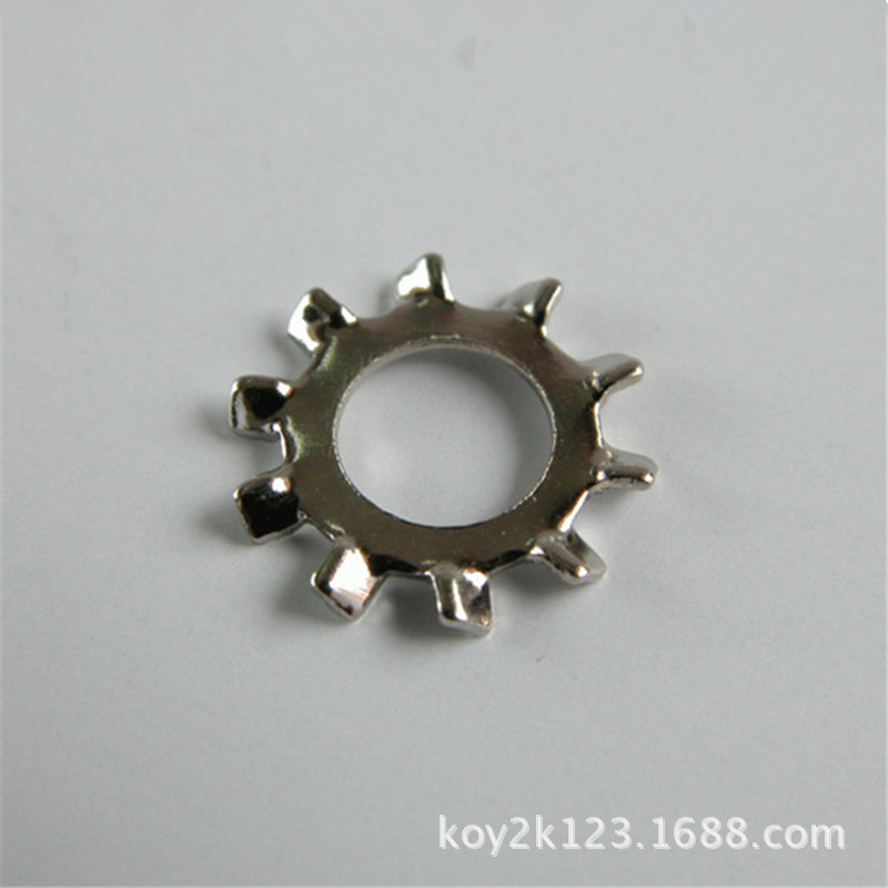 供应菊花垫M3 M4 M6 M5外齿垫圈、花垫圈、内齿垫片