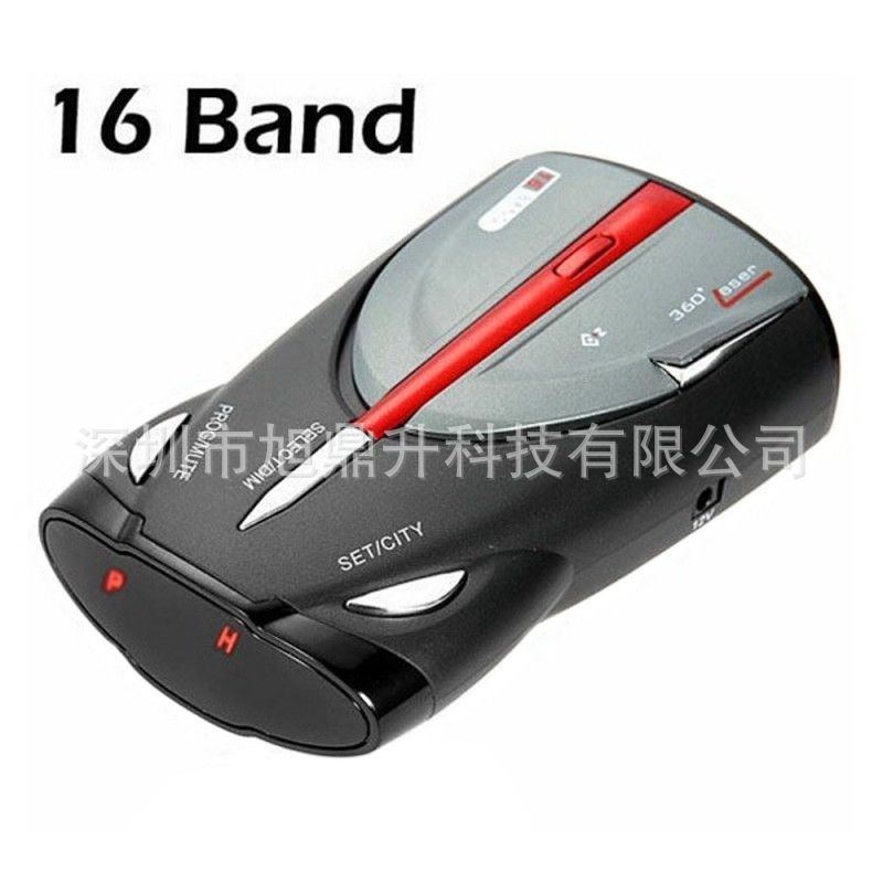 廠家直供外貿9880汽車電子狗英俄文雙語車載流動測速雷達探測儀