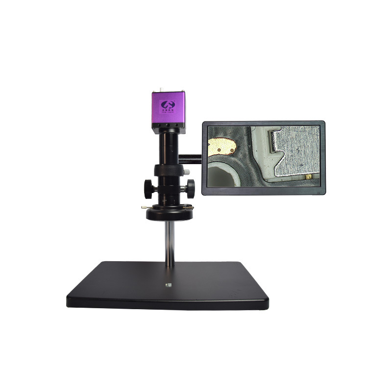 FPC电路板放大检测高清晰CCD显微镜一键拍照图片输出检查仪放大镜