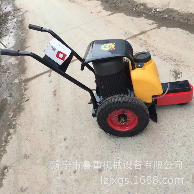山东鲁重 混凝土路面切桩机 电动路面切桩机