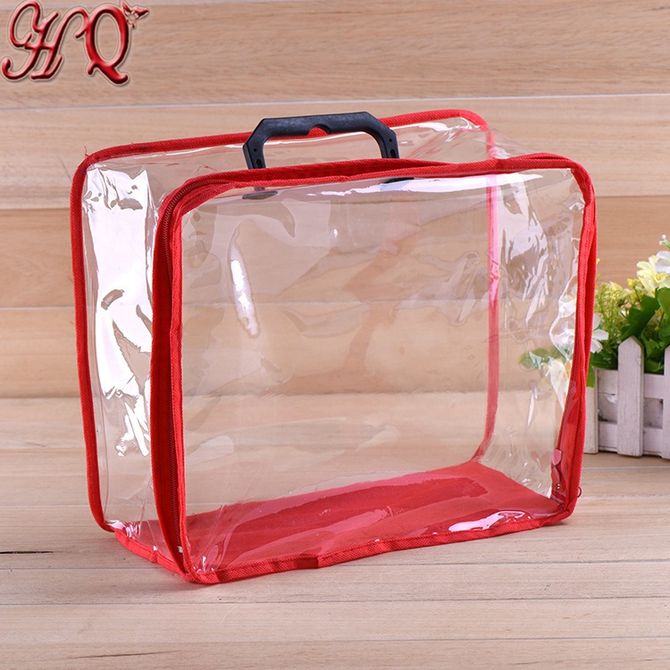 Foreign trade pvc blanket packaging bags, non-woven fabric bags, transparent plastic home textile packaging bags pic 18