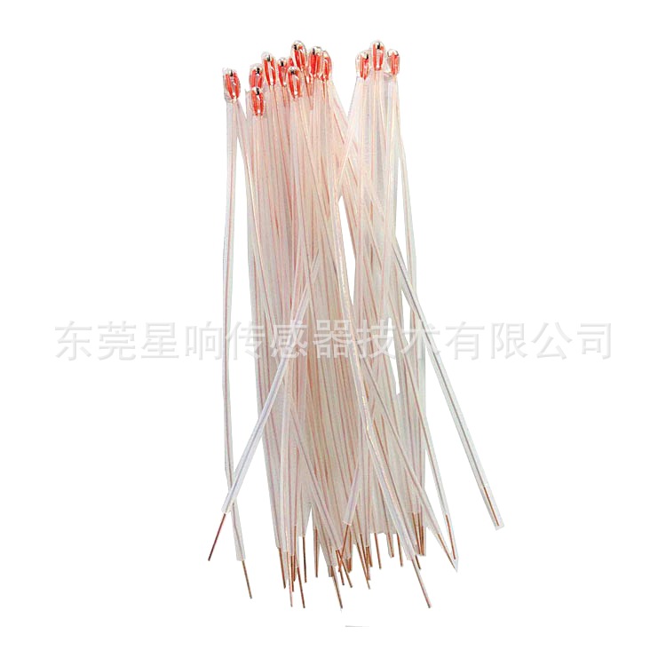 工厂直销 加热板用单端玻璃NTC热敏电阻 100K 4200 2%感温电阻