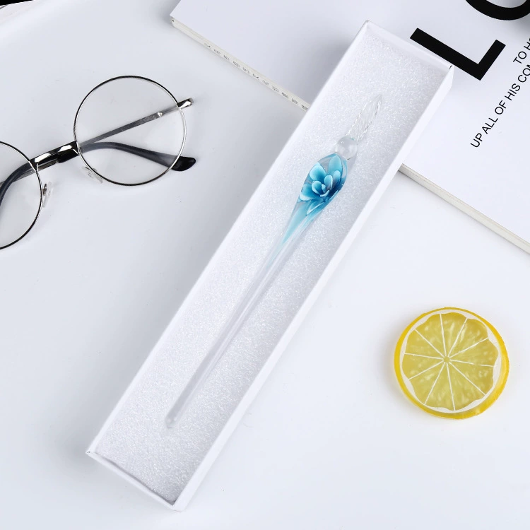 Glass gift-boxed pen, set for students