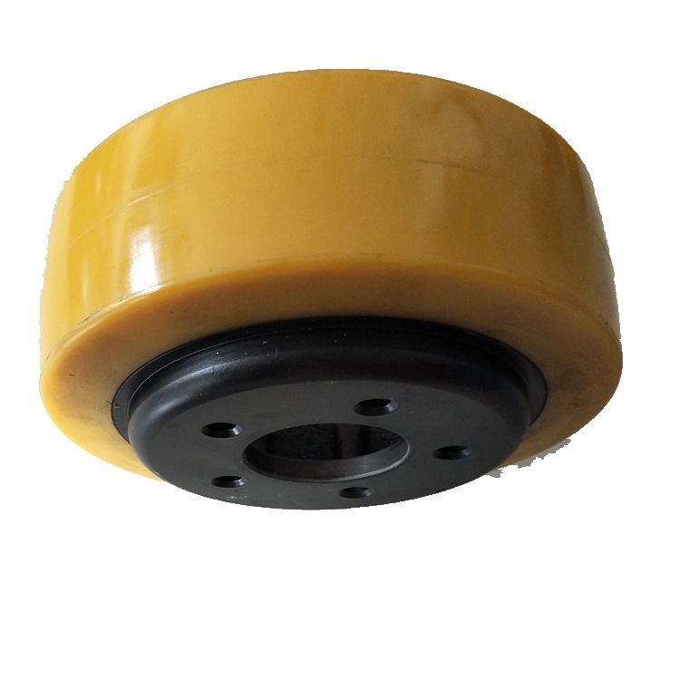 电动叉车驱动轮  托盘车驱动轮搬易通215*75/90驱动轮 搬易通配件