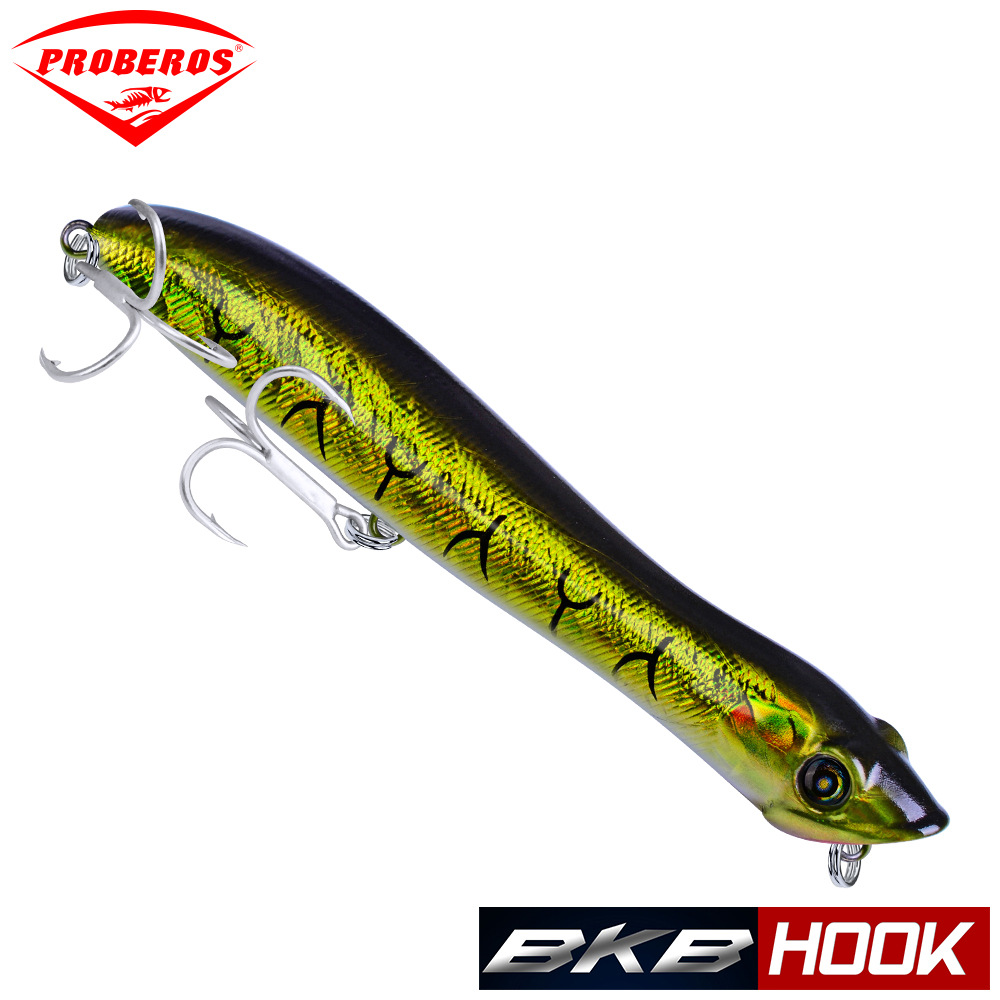 Floating Popper Fishing Lures 125mm 19g Hard Plastic Baits Fresh Water Bass Swimbait Tackle Gear