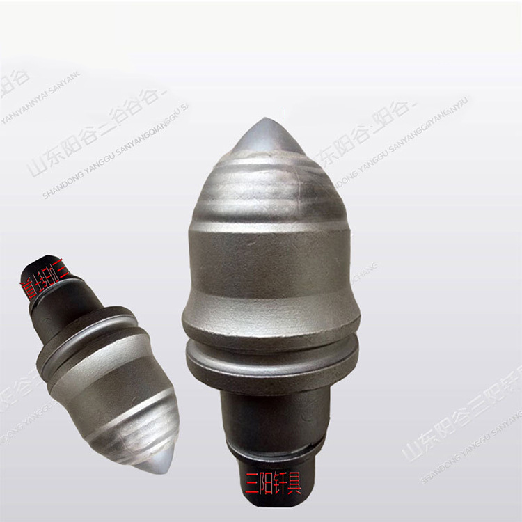 合金条旋挖截齿 齿座 等离子截齿