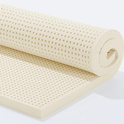 厂家直销 泰国天然乳胶床垫进口橡胶高纯度5cm厚按摩床垫|ms