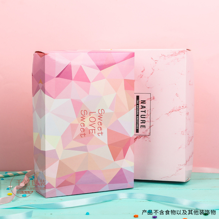 蛋黄酥月饼包装盒烘焙包装雪花酥绿豆糕包装盒饼干盒天地盖盒6粒