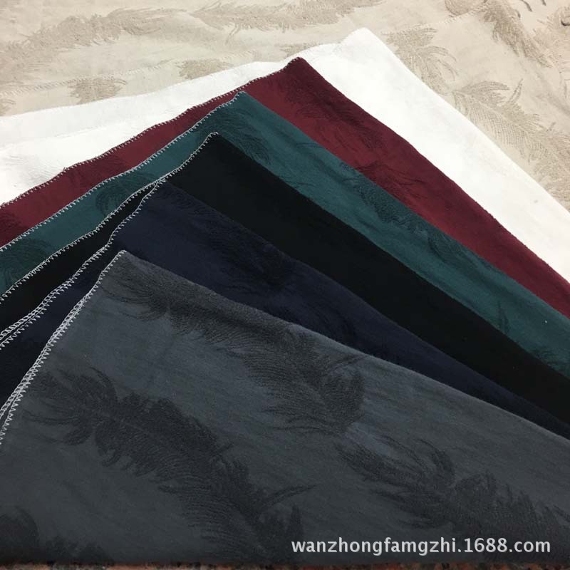 女装面料麻面料布提花服装面料布2017新款布料布梭织麻棉大提花