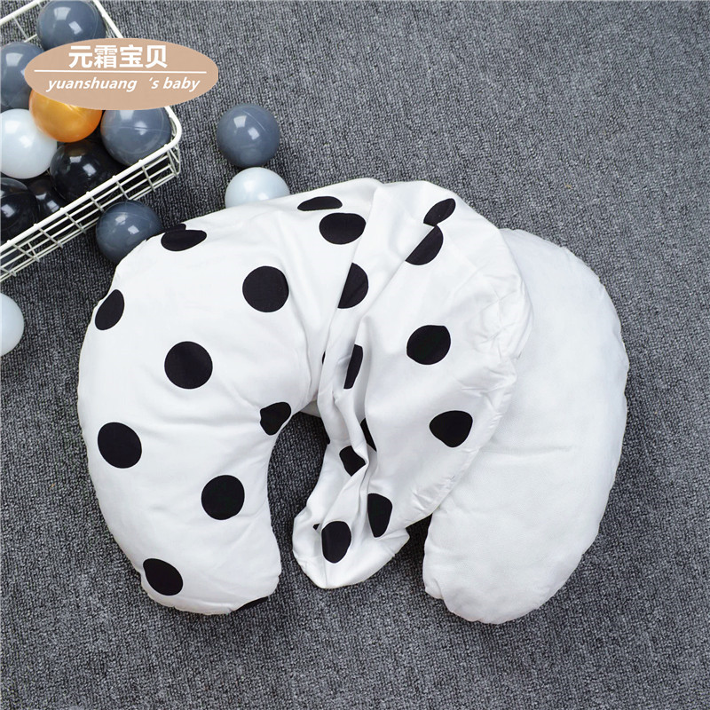 跨境卡通哺乳枕头套子多功能婴儿喂奶枕新生儿用品哺乳枕套可拆洗|ru