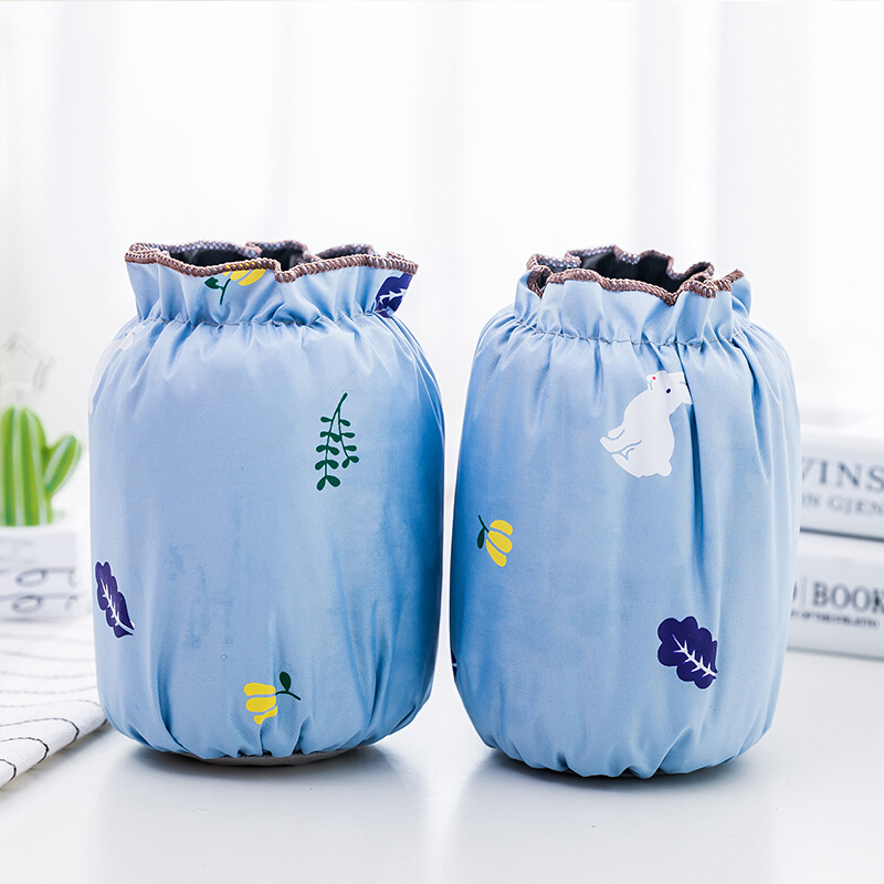 Manga larga protectora ooversleeve largo impermeable oversleeve mujeres adultas impermeable Otoño e Invierno Oficina lindo de longitud media