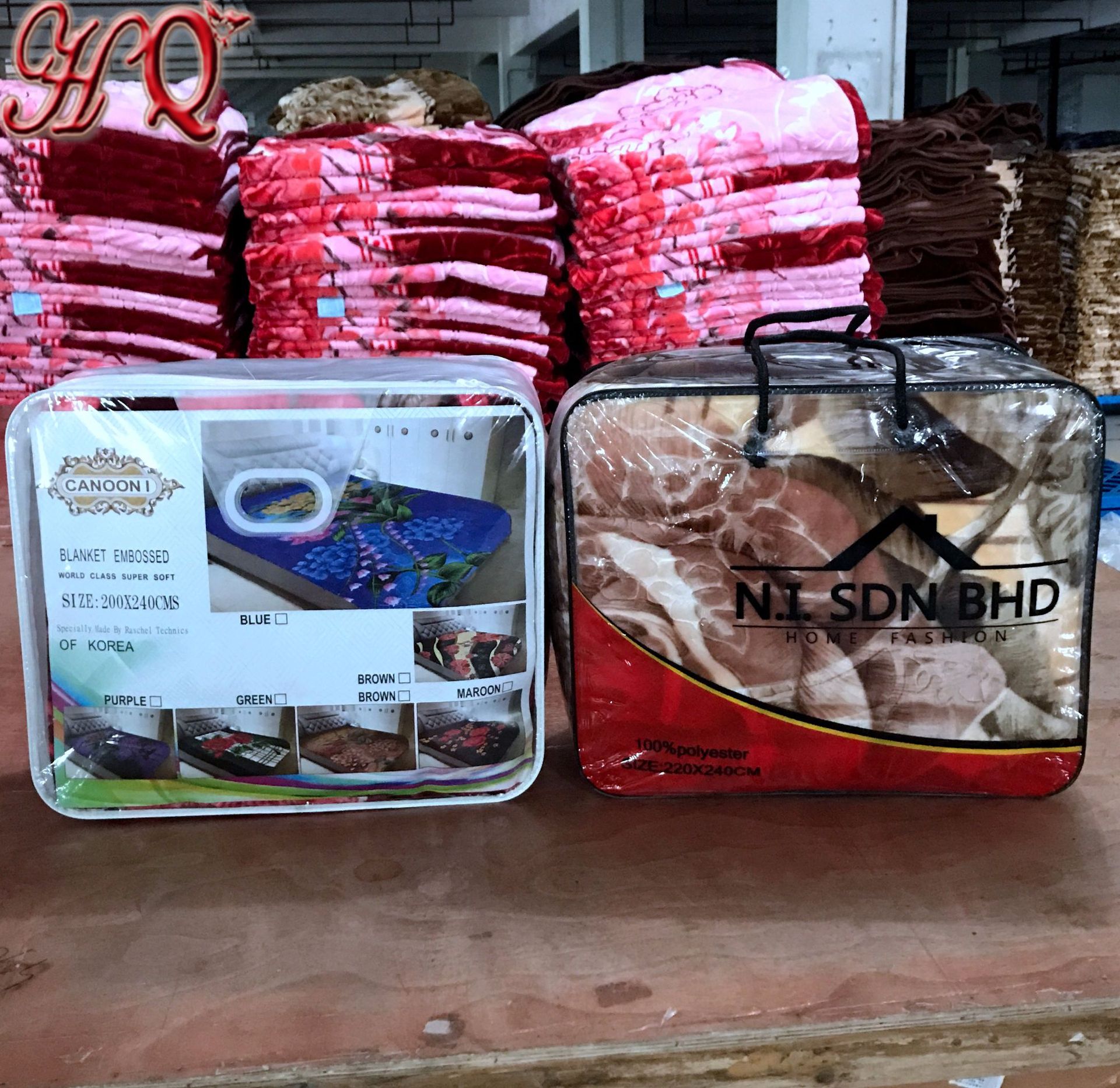 Foreign trade pvc blanket packaging bags, non-woven fabric bags, transparent plastic home textile packaging bags pic 26