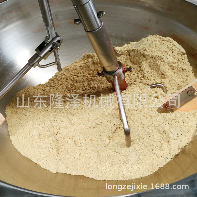 大型复合调味料搅拌炒锅 全自动复合调味料搅拌炒锅 效率高不糊锅
