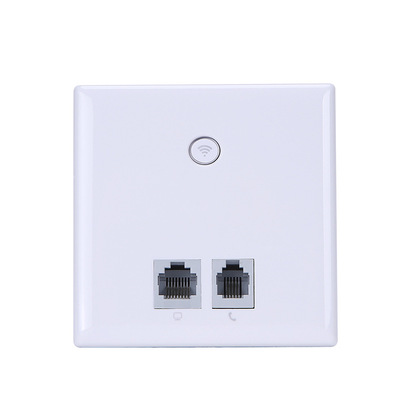 入墙86面板式AP无线路由器广告营销认证路由兼容爱快N1W3|ms