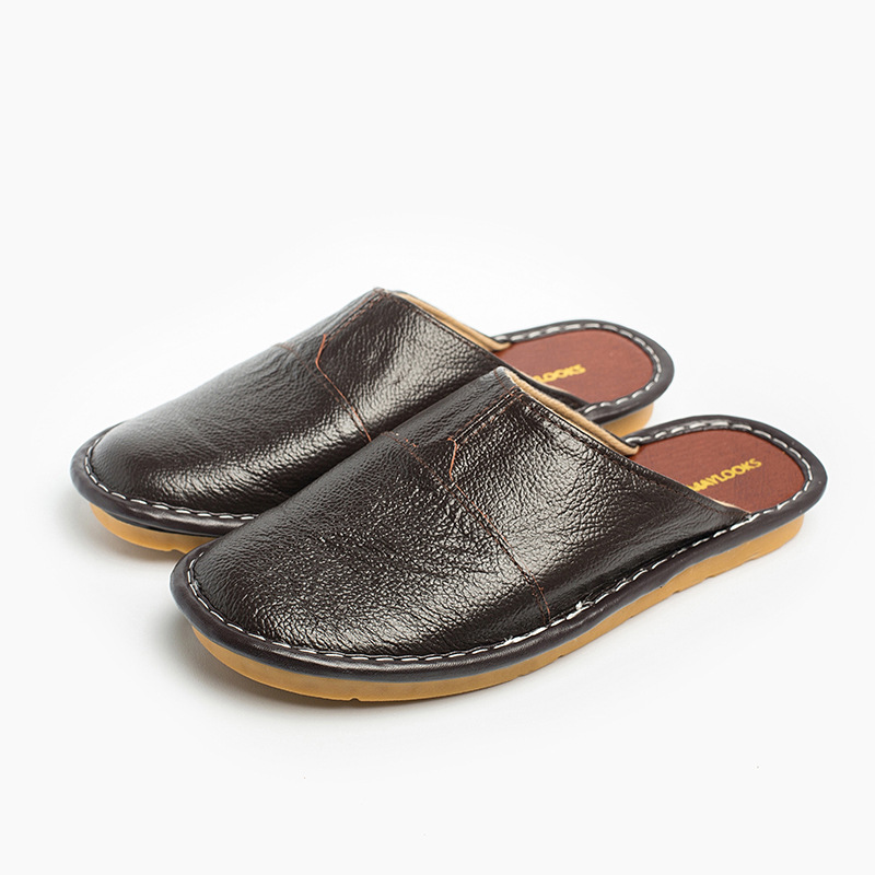 批发居家室内地板拖鞋冬季2018四季男士拖鞋源头批发时尚简约拖鞋