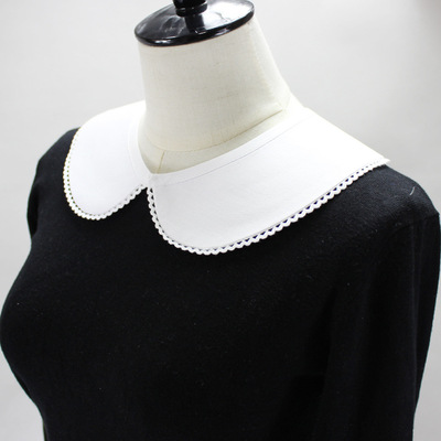 Fake collar Detachable Blouse Dickey Collar False Collar Retro Peter Pan fake collar lace collar small round collar G