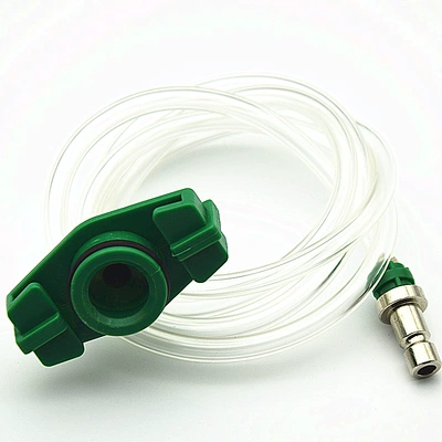 Yapışqan paylayıcı adapterlər IEI syringe connector dispenser
