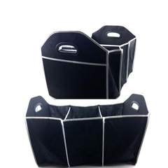 車載收納置物箱 汽車用後備雜物整理箱無紡布可摺疊多功能儲物盒