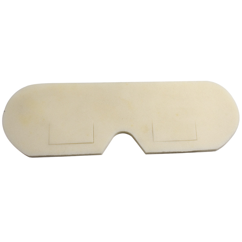 123456mm模切冲型海绵垫VR眼镜防震缓冲抗压包装乳胶棉护眼套白色