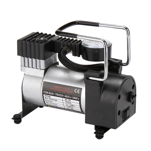 Car metal car air pump air pump 12V car tire air pump air pump single cylinder air pump