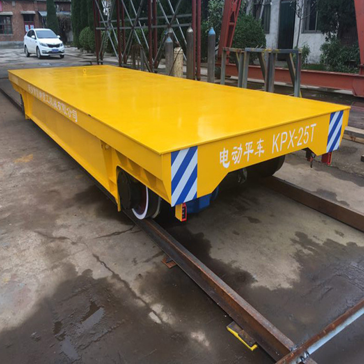 厂家直供蓄电池电动四轮遥控轨道电动搬运车低压轨道电动地平车