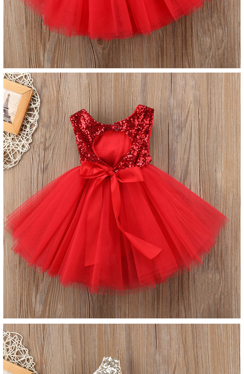 Ventes Directes D'usine De  Nouveaux Enfants Col Rond Robe Sans Manches Fille De Noir Solide Couleur Pettiskirt Princesse Robe display picture 6