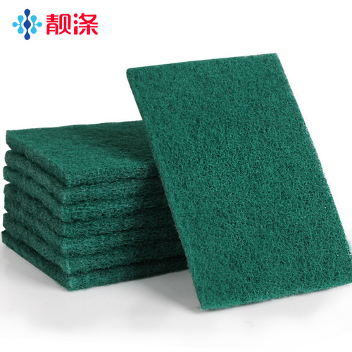 Brilliant Green Pot Scrubber Mesh Pot Bottom Cleaning Cloth Dishwashing Sponge Scrub Kitchen Gourd Cloth Wholesale