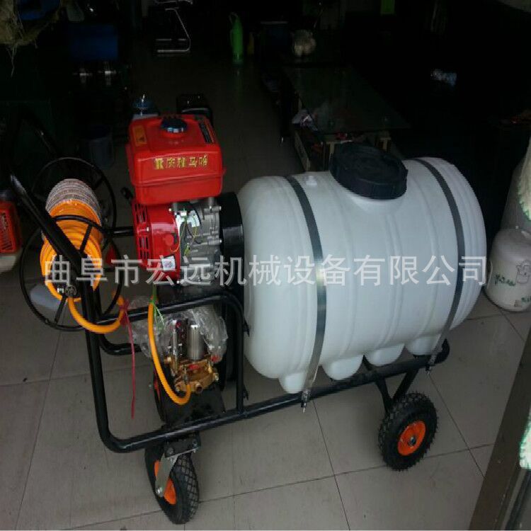 汽油泵手推打药车 农用高效率打药机 消毒灭菌打药车