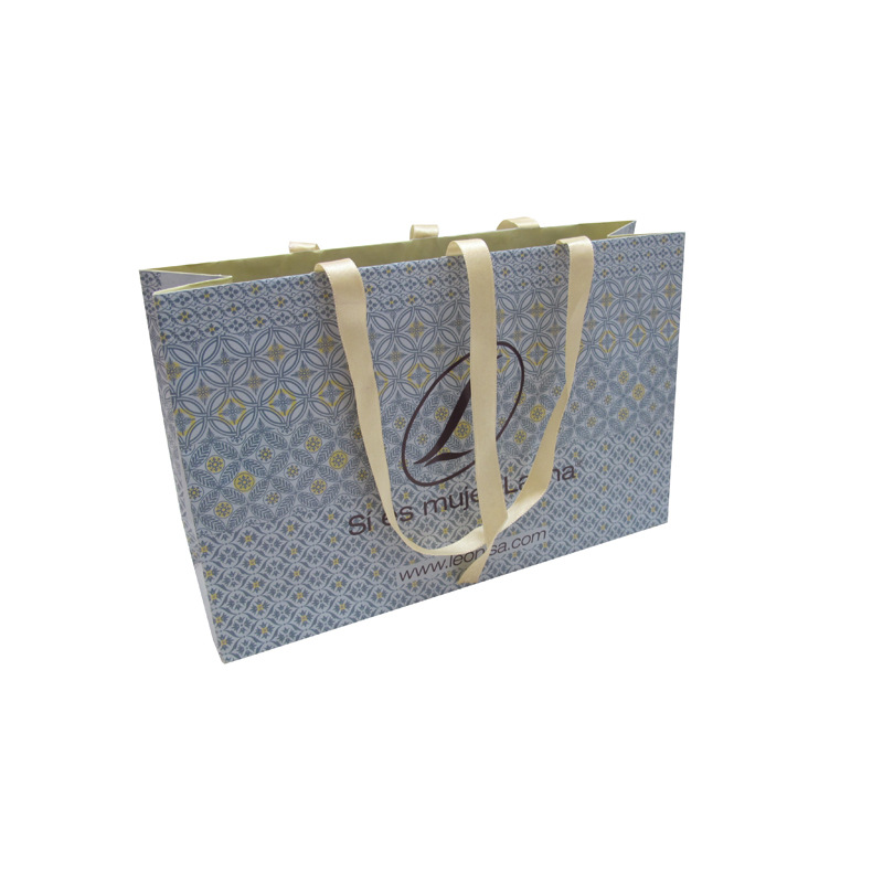 【出口棕色牛皮纸袋】做双铜纸手提袋 黄色服装包装手提袋子