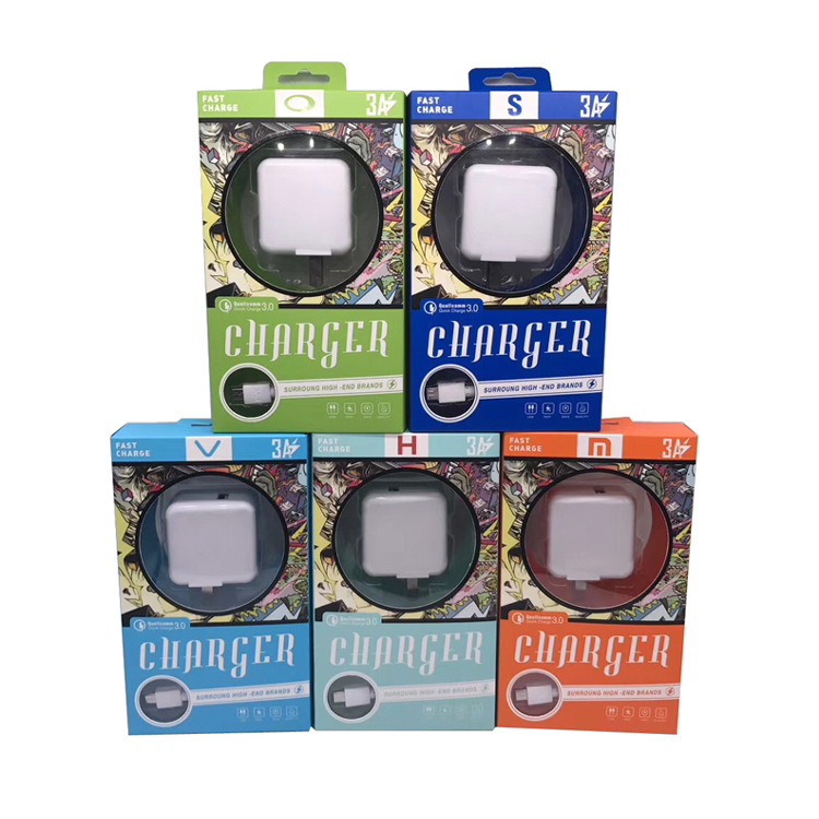 new pattern travel Charger Kit 2a Charging head currency data line Charger Kit fast Adapter